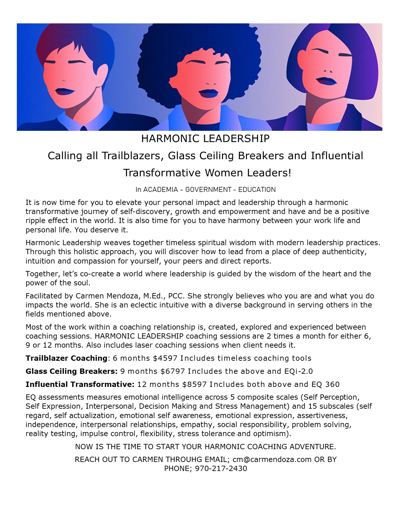 harmonic leadership flyer.